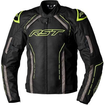Giacca RST S-1 - Giallo Neon - Giacca tessile motociclista impermeabile Giacca RST S-1 - Giallo Neon - Giacca tessile motociclista impermeabile