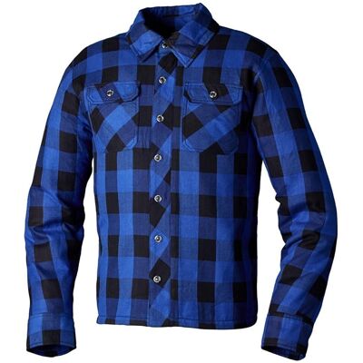 Veste moto RST Lumberjack - Bleu, Modèle M, Renforcée, CE Niveau A - Publicité Veste moto RST Lumberjack - Bleu, Modèle M, Renforcée, CE Niveau A - Publicité