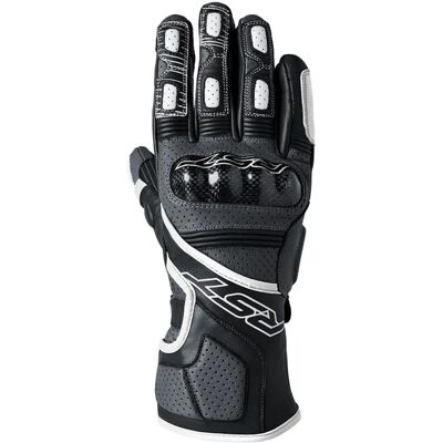 Gants de moto blancs RST Fulcrum - Gants de moto - Publicité Gants de moto blancs RST Fulcrum - Gants de moto - Publicité