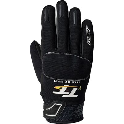 Guanti da moto RST IOM TT Team Evo - Nero - S Guanti da moto RST IOM TT Team Evo - Nero - S