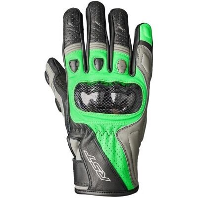 Gants moto RST Stunt III - Noir Gris Vert fluo - Publicité Gants moto RST Stunt III - Noir Gris Vert fluo - Publicité