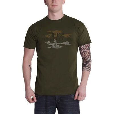 U2 Joshua Tree 2017 Turné Grön T-Shirt - T-Shirt U2 Joshua Tree 2017 Turné Grön T-Shirt - T-Shirt