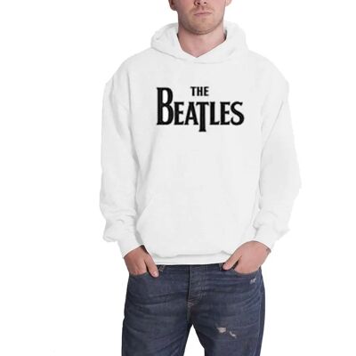 The Beatles Unisex Hoodie - 3 Savile Row - Vit The Beatles Unisex Hoodie - 3 Savile Row - Vit
