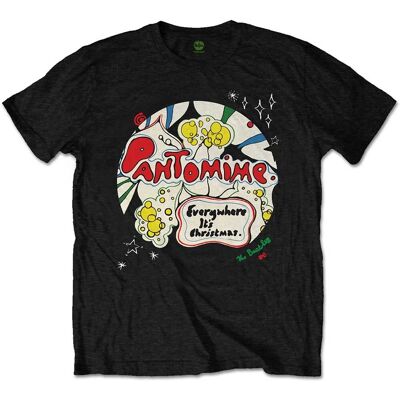 HeyRusty The Beatles - Pantomine Svart Medium - T-shirt HeyRusty The Beatles - Pantomine Svart Medium - T-shirt