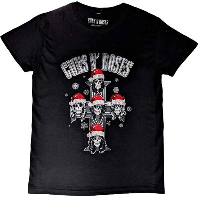 Guns N' Roses Appetite for Christmas Svart T-Shirt - T-Shirt Guns N' Roses Appetite for Christmas Svart T-Shirt - T-Shirt