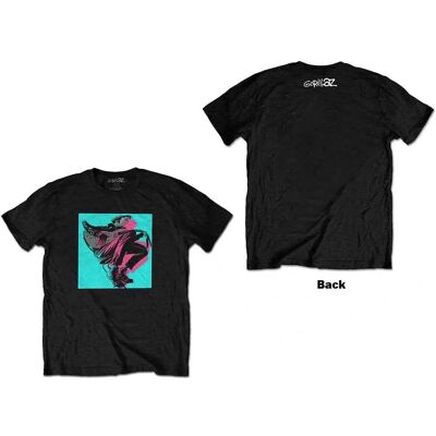 Gorillaz XL Svart Now Now Logga T-Shirt Gorillaz XL Svart Now Now Logga T-Shirt