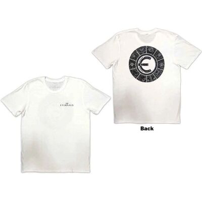 Marvel Comics Eternals Sundial White T-shirt - T-shirt Marvel Comics Eternals Sundial White T-shirt - T-shirt