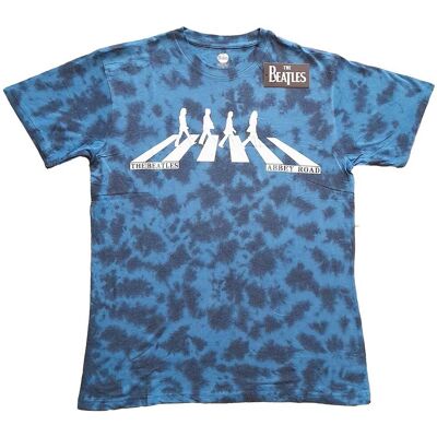 The Beatles Abbey Road Crossing Dip Dye T-shirt - Unisex The Beatles Abbey Road Crossing Dip Dye T-shirt - Unisex