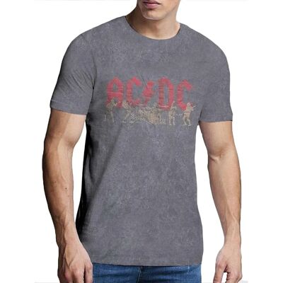HeyRusty AC/DC Vintage Silhouettes T-shirt - Music HeyRusty AC/DC Vintage Silhouettes T-shirt - Music