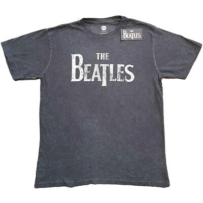 The Beatles Drop T Snow Wash T-shirt - T-shirt The Beatles Drop T Snow Wash T-shirt - T-shirt