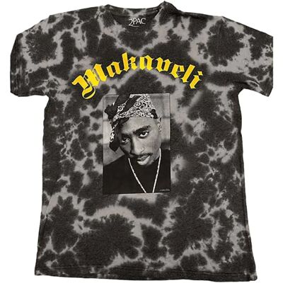HeyRusty Tupac Makaveli Acid Wash T-shirt HeyRusty Tupac Makaveli Acid Wash T-shirt