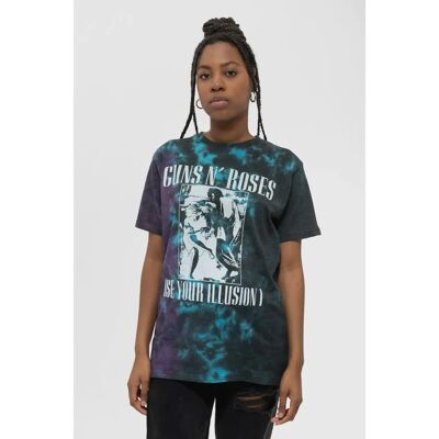 Guns N' Roses Use Your Illusion Monochrome Blue XL T-shirt Guns N' Roses Use Your Illusion Monochrome Blue XL T-shirt