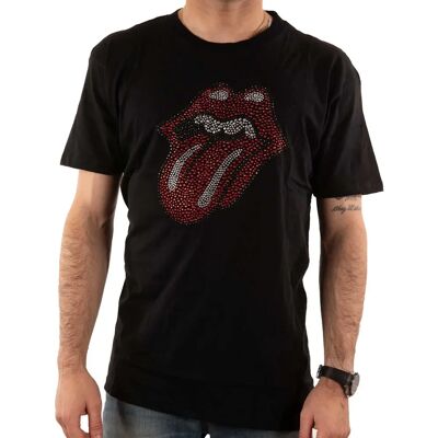 The Rolling Stones Klassiska Tungan Diamant T-shirt - T-shirt The Rolling Stones Klassiska Tungan Diamant T-shirt - T-shirt