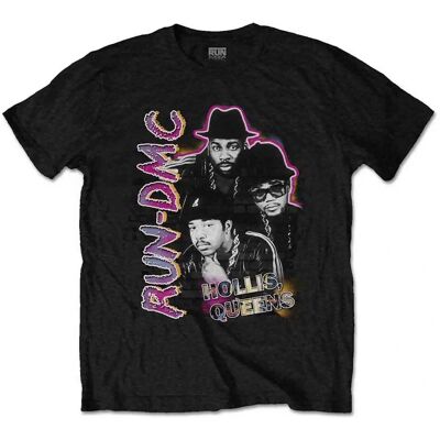 HeyRusty Run DMC - Hyllning till Hollis Queens, Svart, Large - T-shirt HeyRusty Run DMC - Hyllning till Hollis Queens, Svart, Large - T-shirt