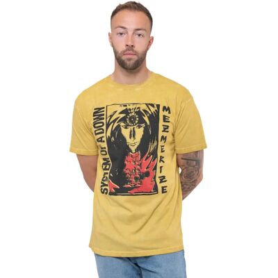 System Of A Down Reflections Dip Dye Mineral Wash T-shirt - Unisex System Of A Down Reflections Dip Dye Mineral Wash T-shirt - Unisex