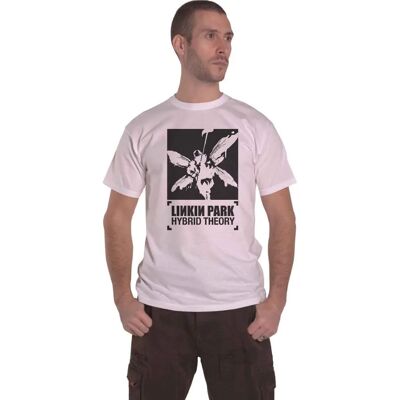 T-shirt Blanc Soldier Hybrid Theory de Linkin Park - Rock - Publicité T-shirt Blanc Soldier Hybrid Theory de Linkin Park - Rock - Publicité