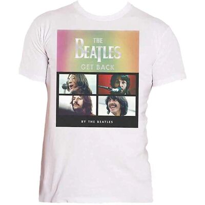 The Beatles M Unisex Album Faces Gradient T-Shirt - T-Shirt The Beatles M Unisex Album Faces Gradient T-Shirt - T-Shirt