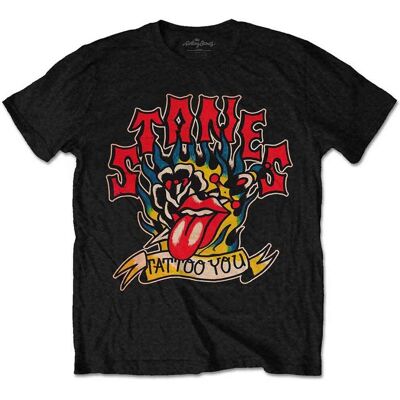 The Rolling Stones Tattoo You Flames T-Shirt - Rockband T-shirt The Rolling Stones Tattoo You Flames T-Shirt - Rockband T-shirt