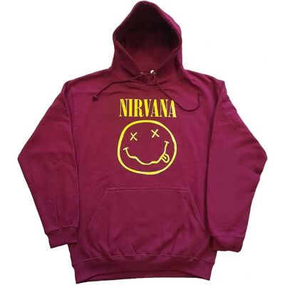 Nirvana Modèle XL Sweat à Capuche Rouge - Hoodies - Publicité Nirvana Modèle XL Sweat à Capuche Rouge - Hoodies - Publicité