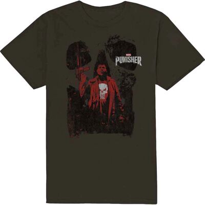 Marvel Punisher Mörkgrå T-Shirt - Officiell Marvel Comics Marvel Punisher Mörkgrå T-Shirt - Officiell Marvel Comics