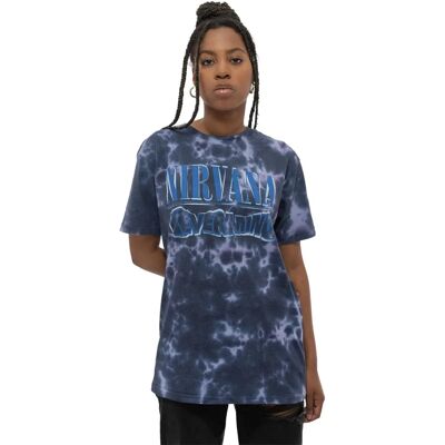 Nirvana Nevermind Dip Dye T-shirt - Unisex Casual Nirvana Nevermind Dip Dye T-shirt - Unisex Casual