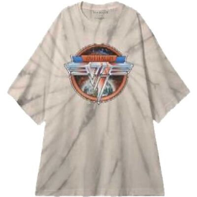 Van Halen Modell Dip Dye Grå T-shirt - Unisex Van Halen Modell Dip Dye Grå T-shirt - Unisex