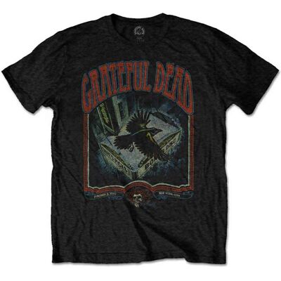 Grateful Dead Vintage Poster Svart T-shirt - T-shirt Grateful Dead Vintage Poster Svart T-shirt - T-shirt