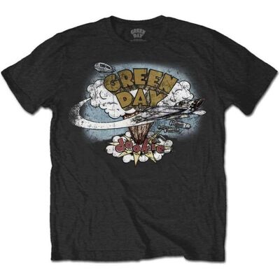 HeyRusty Green Day Dookie Vintage Svart X-large - T-shirt HeyRusty Green Day Dookie Vintage Svart X-large - T-shirt