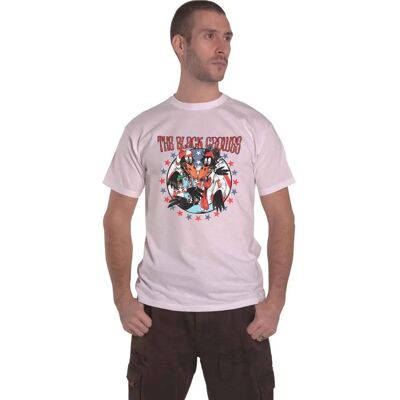 Black Crowes XXL Americana Vit T-shirt - T-shirt Black Crowes XXL Americana Vit T-shirt - T-shirt
