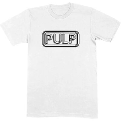 Pulp: Unisex T-shirt Different Class Logo (Vit) S - T-shirt Pulp: Unisex T-shirt Different Class Logo (Vit) S - T-shirt