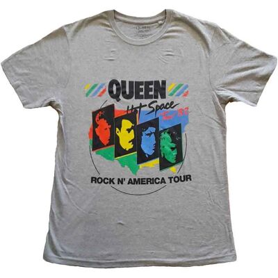 Queen Unisex Grey Back Chat T-shirt - T-shirt Queen Unisex Grey Back Chat T-shirt - T-shirt