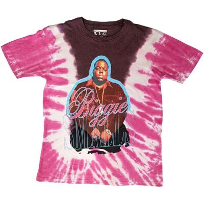 HeyRusty Biggie Smalls Neon Glow Tie Dye T-shirt - Unisex Kläder HeyRusty Biggie Smalls Neon Glow Tie Dye T-shirt - Unisex Kläder