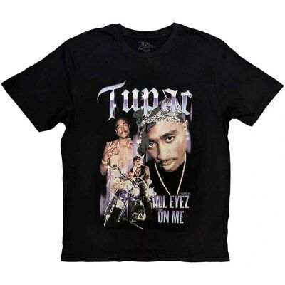 Tupac All Eyez On Me Boyfriend Fit T Shirt - T-Shirt Tupac All Eyez On Me Boyfriend Fit T Shirt - T-Shirt