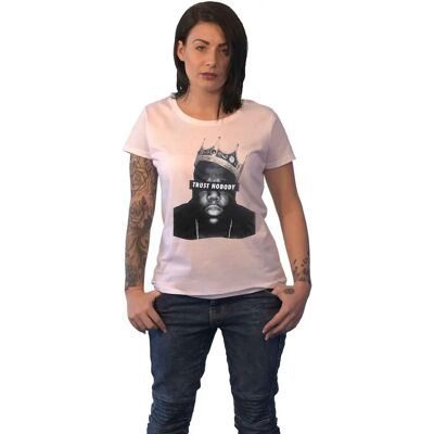 HeyRusty Biggie Smalls Trust Nobody Vit Small - T-shirt HeyRusty Biggie Smalls Trust Nobody Vit Small - T-shirt