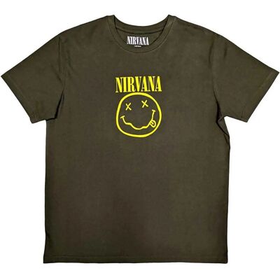 Nirvana XXL Grön Unisex T-shirt Nirvana XXL Grön Unisex T-shirt