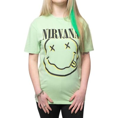 Nirvana Unisex Grön XL T-shirt Nirvana Unisex Grön XL T-shirt