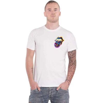 The Rolling Stones Sixty Gradient Text T-shirt - Unisex The Rolling Stones Sixty Gradient Text T-shirt - Unisex