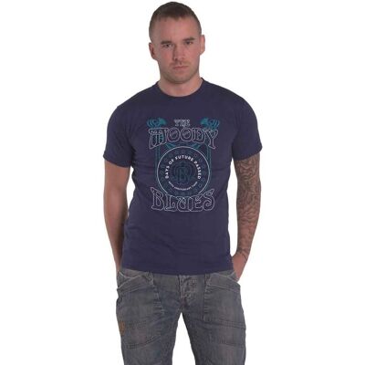 The Moody Blues Navy Blue XL T-Shirt - Days of Future Past Tour The Moody Blues Navy Blue XL T-Shirt - Days of Future Past Tour