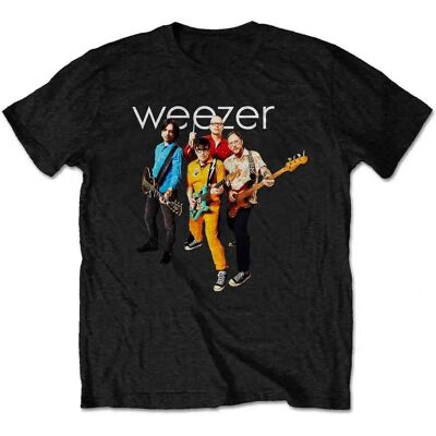 Weezer X-large Svart Bandfoto T-shirt - T-shirt Weezer X-large Svart Bandfoto T-shirt - T-shirt