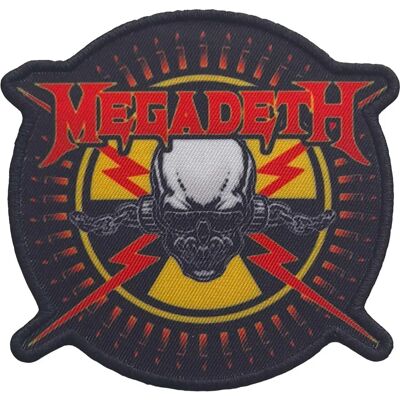 Plugged Sweden Megadeth Standard Patch - Bullets - Publicité Plugged Sweden Megadeth Standard Patch - Bullets - Publicité