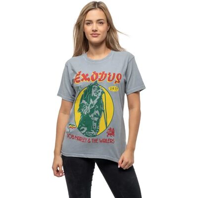 Bob Marley 1977 Turné Grå T-shirt Bob Marley 1977 Turné Grå T-shirt