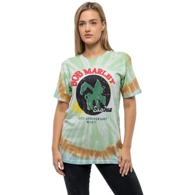 Bob Marley 45-årsjubileum Tie Dye T-shirt - Unisex Bob Marley 45-årsjubileum Tie Dye T-shirt - Unisex