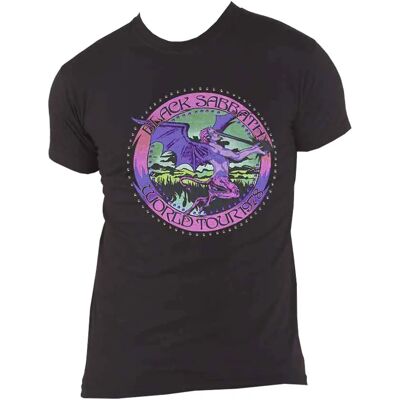 Black Sabbath Tour 1978 Diamante T-Shirt - Unisex Heavy Metal Tee Black Sabbath Tour 1978 Diamante T-Shirt - Unisex Heavy Metal Tee
