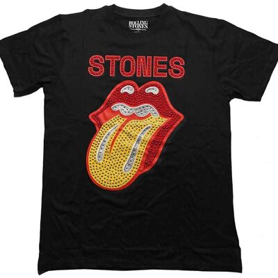 The Rolling Stones Dia Tongue Svart XXL T-shirt The Rolling Stones Dia Tongue Svart XXL T-shirt