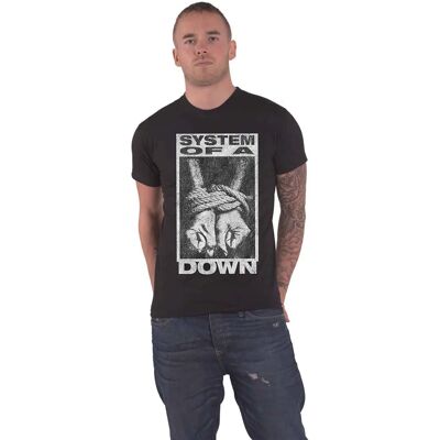 System Of A Down Ensnared Svart T-shirt - Rock System Of A Down Ensnared Svart T-shirt - Rock