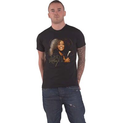 HeyRusty Whitney Houston - Vintage mikrofonfoto T-shirt - T-shirt HeyRusty Whitney Houston - Vintage mikrofonfoto T-shirt - T-shirt