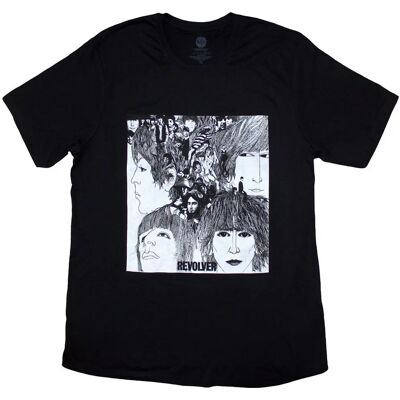 The Beatles Revolver Album Svart T-shirt - T-shirt The Beatles Revolver Album Svart T-shirt - T-shirt
