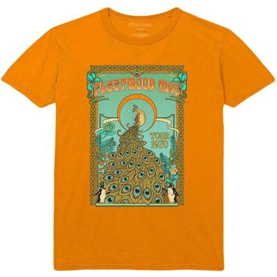 Fleetwood Mac Peacock Orange Small T-shirt Fleetwood Mac Peacock Orange Small T-shirt