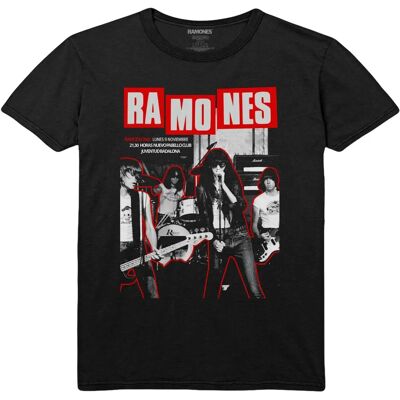 HeyRusty Ramones - Svart T-shirt Barcelona - Unisex HeyRusty Ramones - Svart T-shirt Barcelona - Unisex