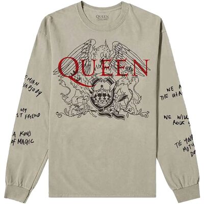 HeyRusty Queen Unisex långärmad T-shirt - Handskriven - Rock Off HeyRusty Queen Unisex långärmad T-shirt - Handskriven - Rock Off